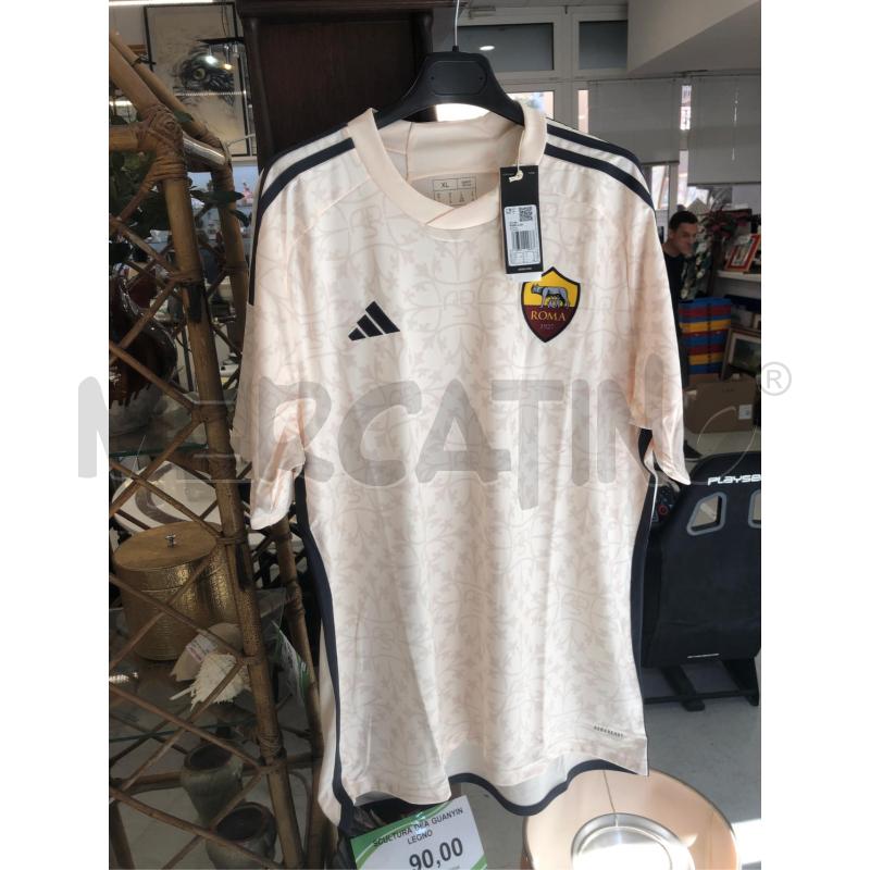 MAGLIA AS ROMA BEIGE 22/24 XL | Mercatino dell'Usato Roma somalia 1