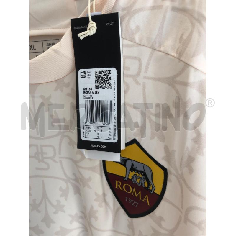 MAGLIA AS ROMA BEIGE 22/24 XL | Mercatino dell'Usato Roma somalia 3