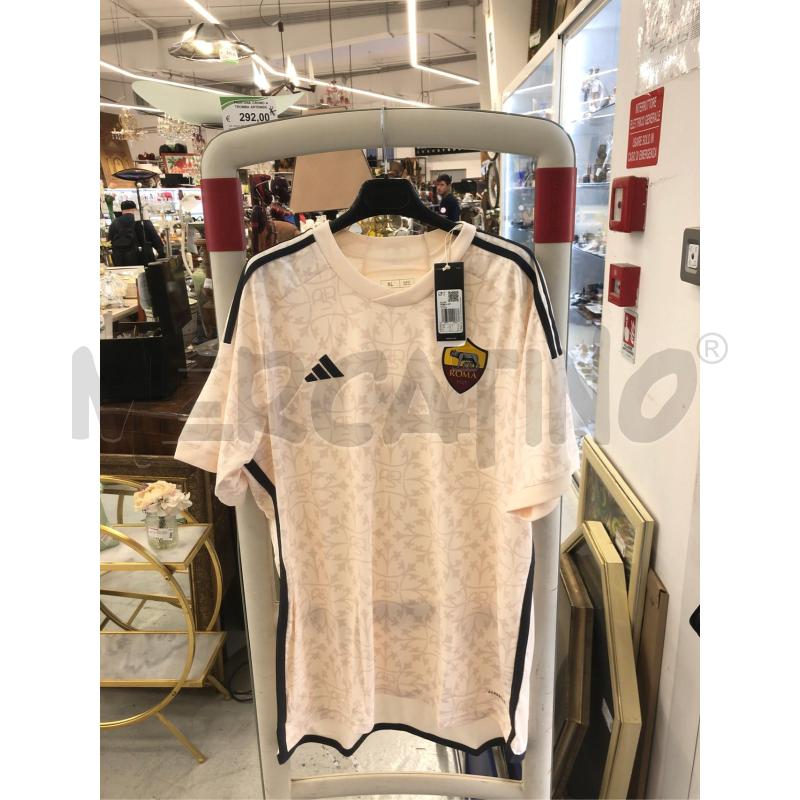 MAGLIA AS ROMA BEIGE 22/24 XL | Mercatino dell'Usato Roma somalia 1