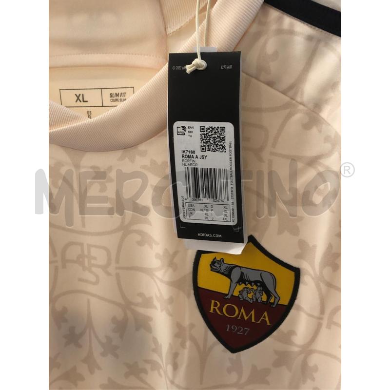 MAGLIA AS ROMA BEIGE 22/24 XL | Mercatino dell'Usato Roma somalia 2