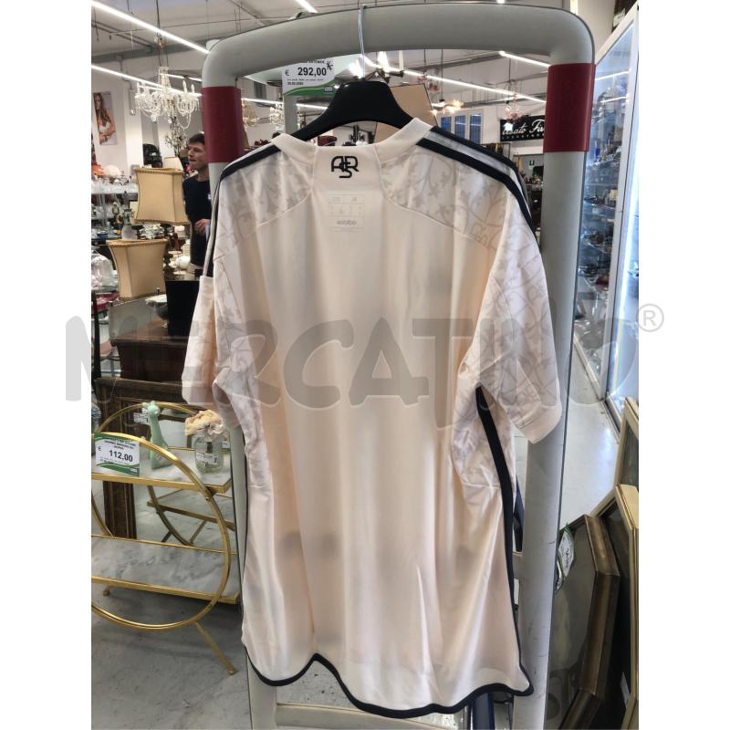 MAGLIA AS ROMA BEIGE 22/24 XL | Mercatino dell'Usato Roma somalia 3