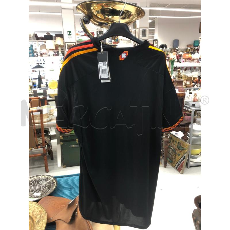 MAGLIA AS ROMA NERA 23/24 XL | Mercatino dell'Usato Roma somalia 2