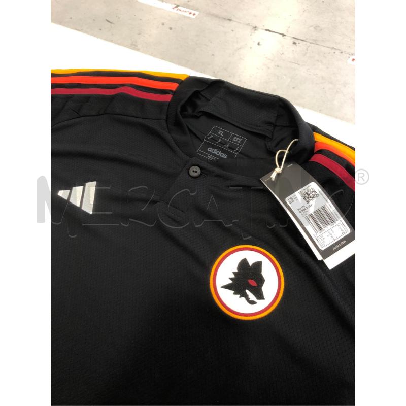 MAGLIA CALCIO ROMA NERA XL 23/24 | Mercatino dell'Usato Roma somalia 2