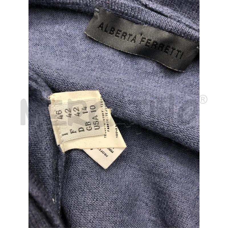 MAGLIA DONNA ALBERTA FERRETTI BLU BOTT | Mercatino dell'Usato Roma somalia 5