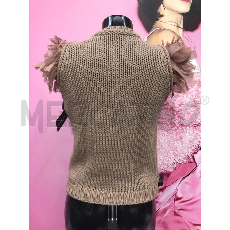 MAGLIA DONNA BRUNELLO CUCINELLI TORTORA MANICHE FRU | Mercatino dell'Usato Roma somalia 3
