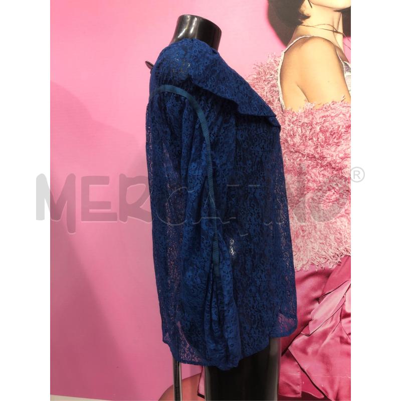 MAGLIA DONNA MAJE BLU PIZZO  | Mercatino dell'Usato Roma somalia 3
