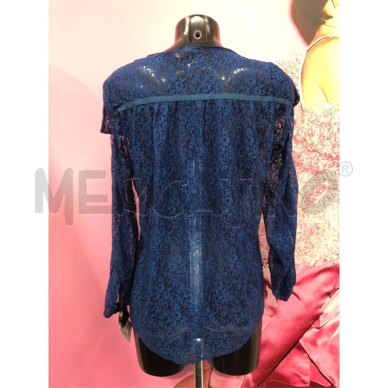 MAGLIA DONNA MAJE BLU PIZZO  | Mercatino dell'Usato Roma somalia 4
