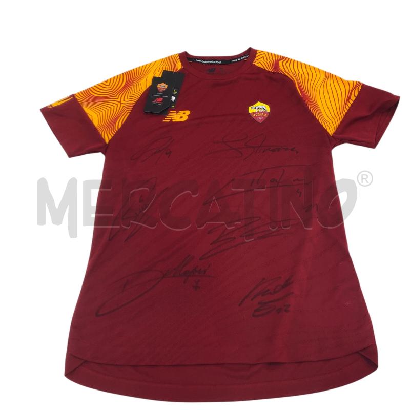 MAGLIETTA AS ROMA 2022/23 M CON AUTOGRAFI  | Mercatino dell'Usato Roma somalia 1