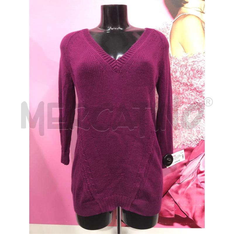 MAGLIONE DONNA BURBERRY BRIT VIOLA | Mercatino dell'Usato Roma somalia 1