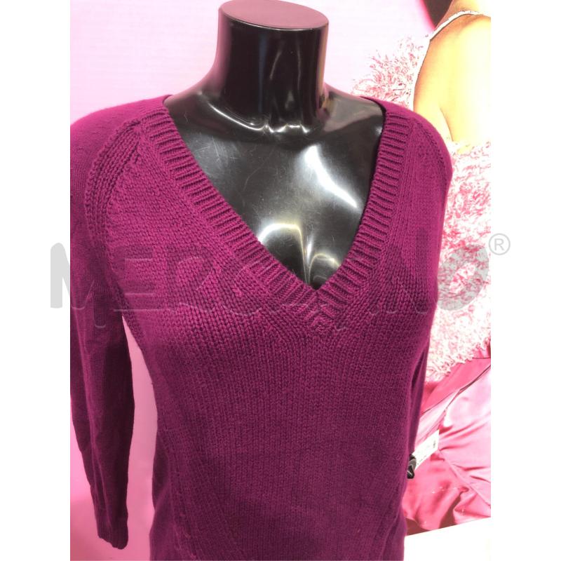 MAGLIONE DONNA BURBERRY BRIT VIOLA | Mercatino dell'Usato Roma somalia 2