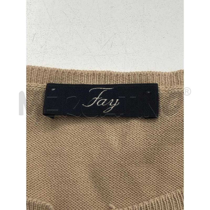 MAGLIONE DONNA FAY BEIGE SABBIA | Mercatino dell'Usato Roma somalia 5