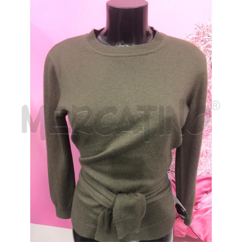 MAGLIONE DONNA SANDRO VERDE MIL  | Mercatino dell'Usato Roma somalia 2