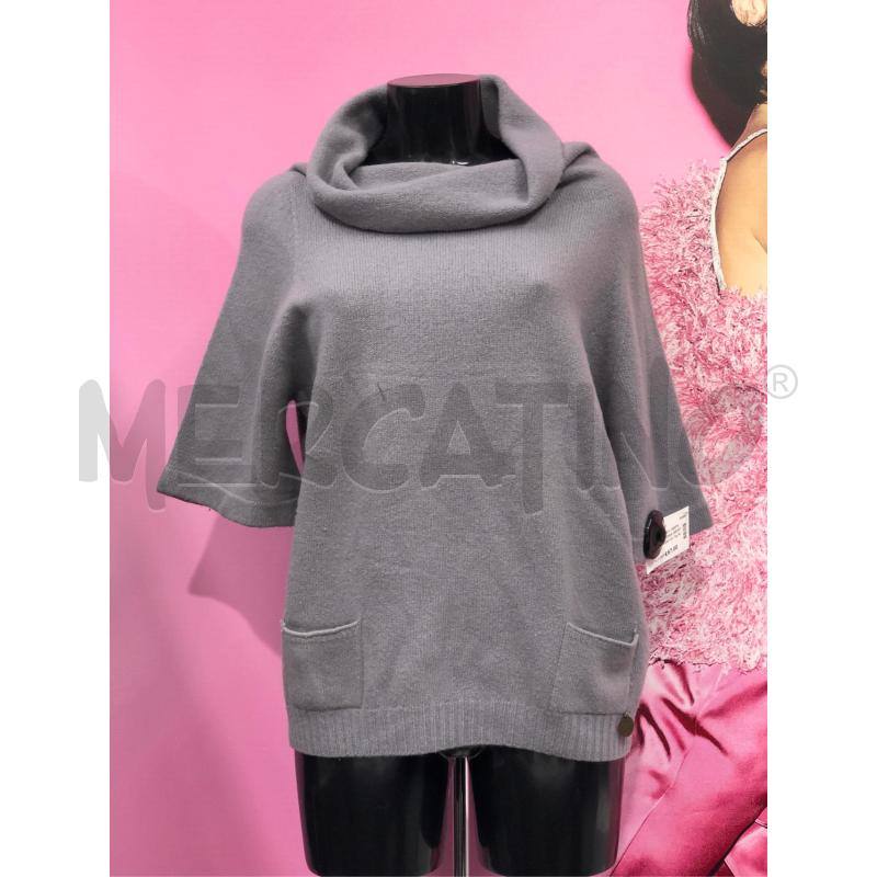 MAGLIONE DONNA SEE BY CHLOE GRIGIO COLLO | Mercatino dell'Usato Roma somalia 1