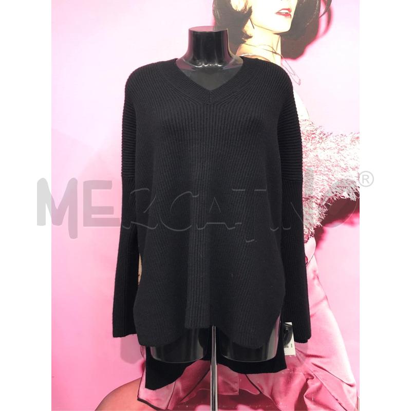 MAGLIONE DONNA STELLA MCCARTNEY NERO COSTE  | Mercatino dell'Usato Roma somalia 1