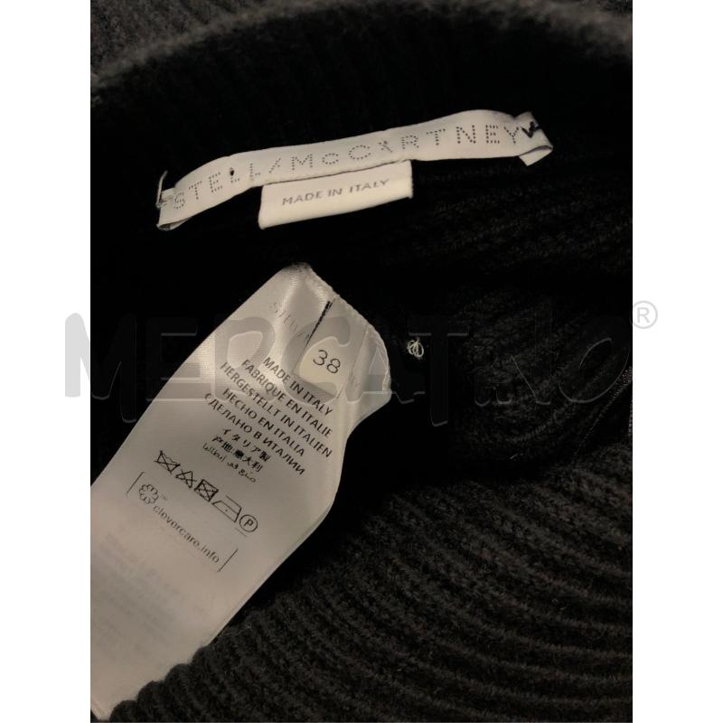 MAGLIONE DONNA STELLA MCCARTNEY NERO COSTE  | Mercatino dell'Usato Roma somalia 5