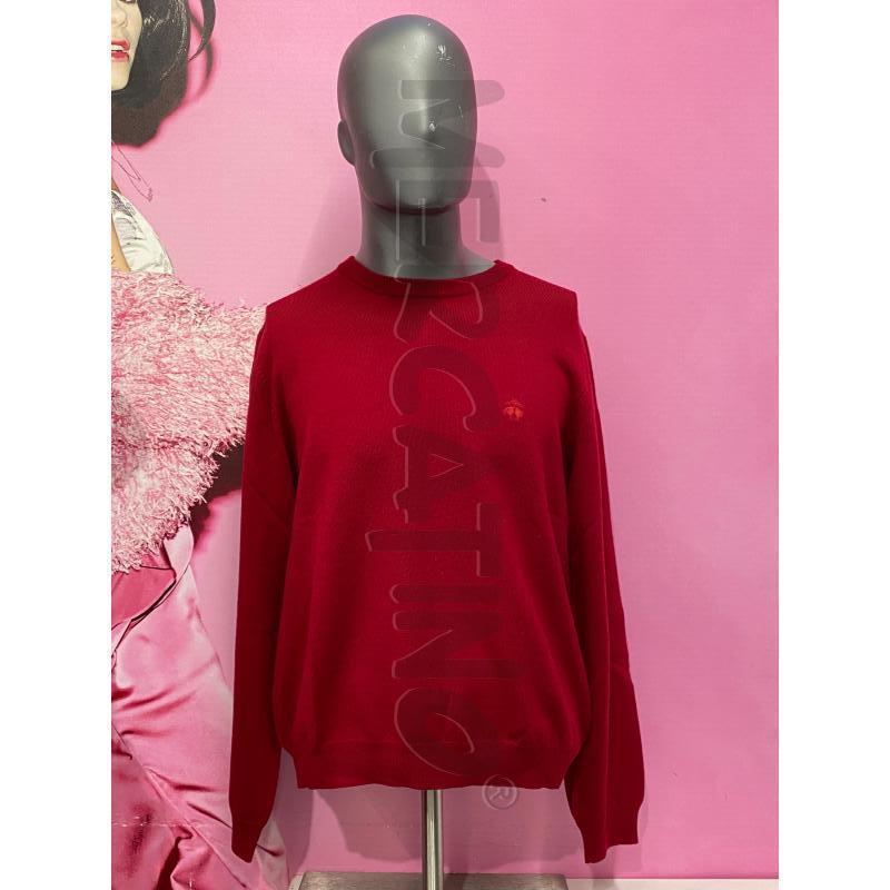 MAGLIONE UOMO BROOKS BROTHERS ROSSO  | Mercatino dell'Usato Roma somalia 1