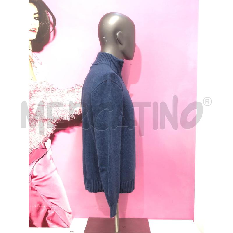 MAGLIONE UOMO RALPH LAUREN BLU COTONE | Mercatino dell'Usato Roma somalia 3
