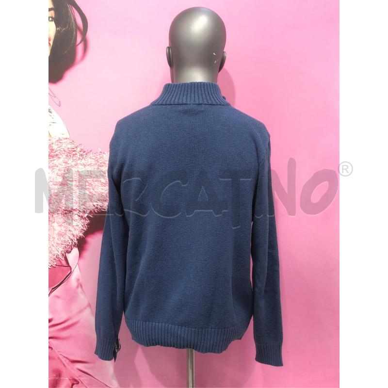 MAGLIONE UOMO RALPH LAUREN BLU COTONE | Mercatino dell'Usato Roma somalia 4