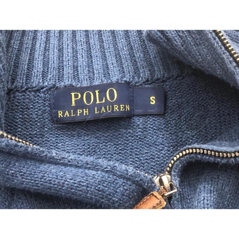 MAGLIONE UOMO RALPH LAUREN BLU COTONE | Mercatino dell'Usato Roma somalia 5