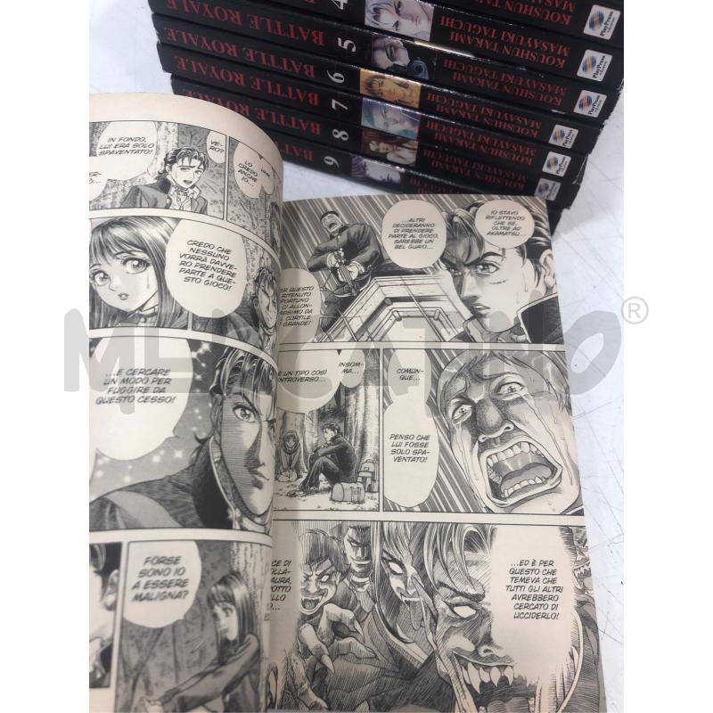 MANGA FUMETTO BATTLE ROYALE 1/9 | Mercatino dell'Usato Roma somalia 3