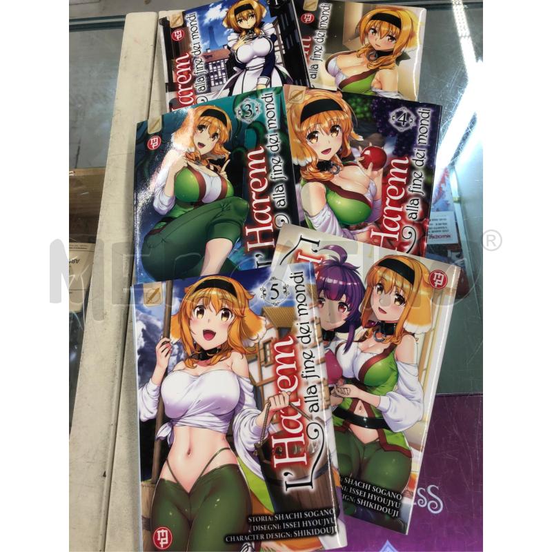 MANGA LOTTO HAREM ALLA FINE DEI MONDI 1/6 | Mercatino dell'Usato Roma somalia 1