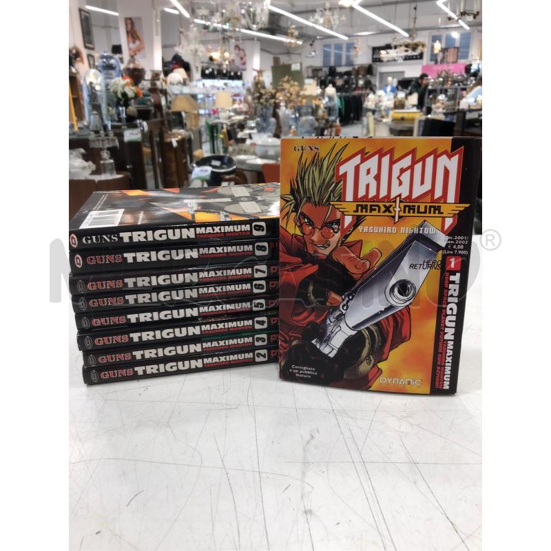 MANGA SERIE GUNS TRIGUN MAXIMUM 1/9 | Mercatino dell'Usato Roma somalia 1