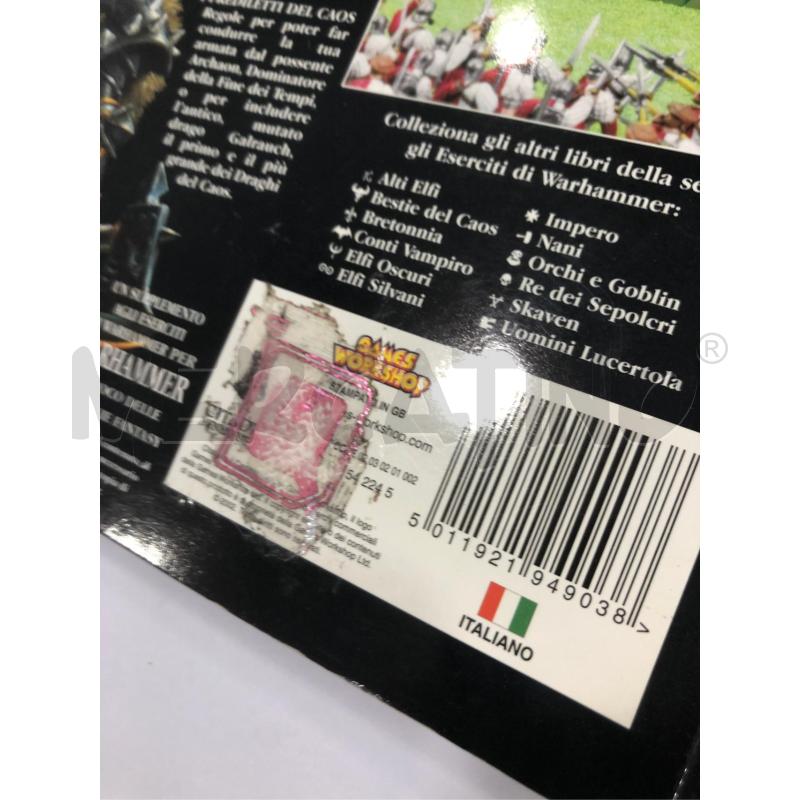 MANUALE WARHAMMER ORDE DEL CAOS | Mercatino dell'Usato Roma somalia 3