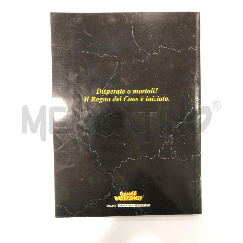 MANUALE WARHAMMER REGNO DEL CAOS | Mercatino dell'Usato Roma somalia 2