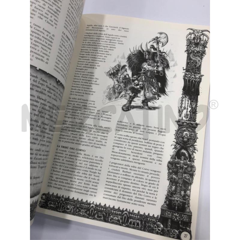 MANUALE WARHAMMER REGNO DEL CAOS | Mercatino dell'Usato Roma somalia 4