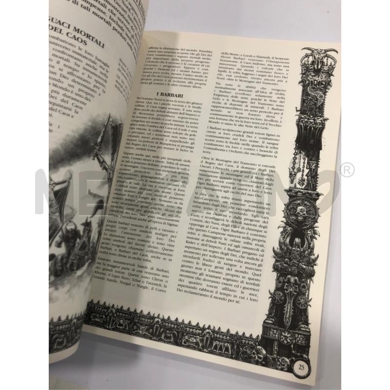 MANUALE WARHAMMER REGNO DEL CAOS | Mercatino dell'Usato Roma somalia 5