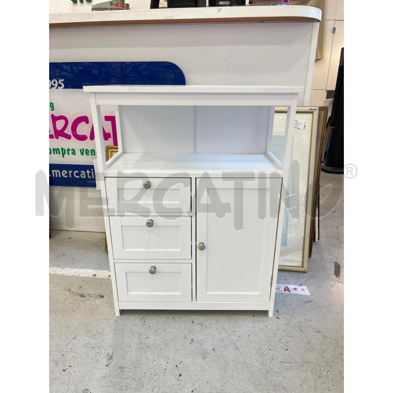 MOBILETTO  BIANCO 3 CASS 1 ANTA  | Mercatino dell'Usato Roma somalia 1