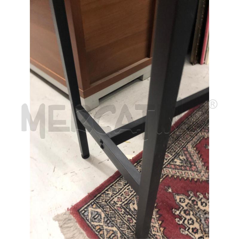 MOBILE ALTO +2 SGABELLI LEGNO/ MET | Mercatino dell'Usato Roma somalia 2