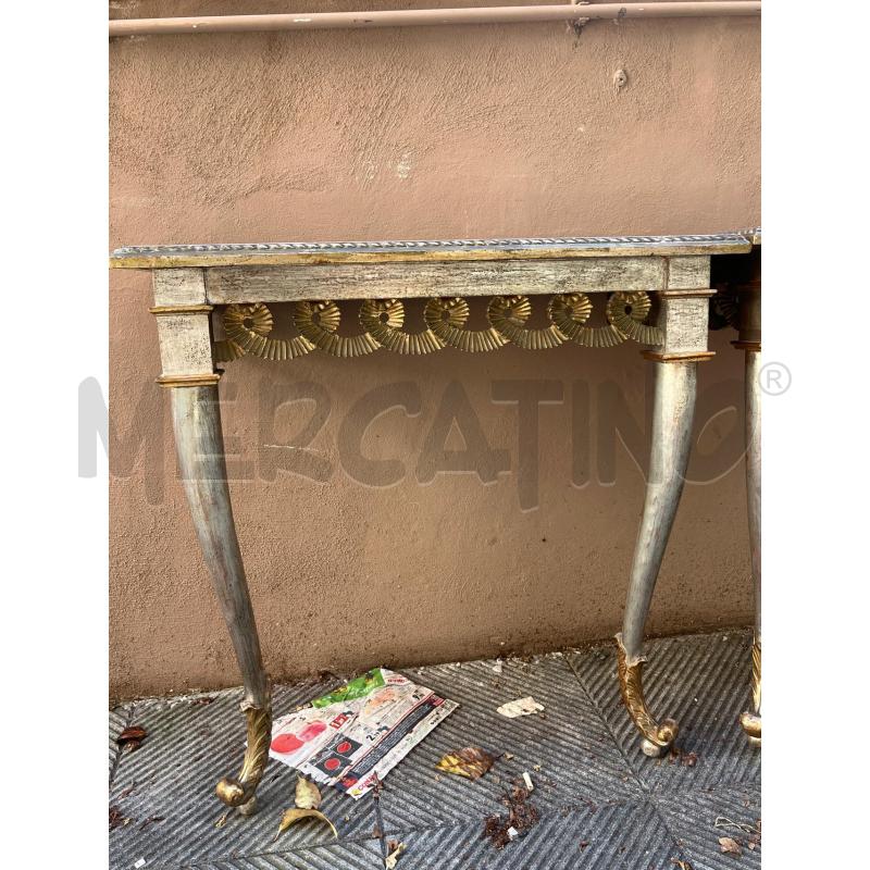 MOBILE  CONSOLLE COPPIA ARGENTATE  | Mercatino dell'Usato Roma somalia 2