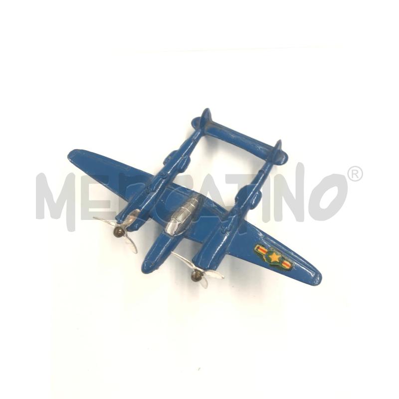 MODELLINO AEREO MERCURY LIGHTNING P38 BLU | Mercatino dell'Usato Roma somalia 1