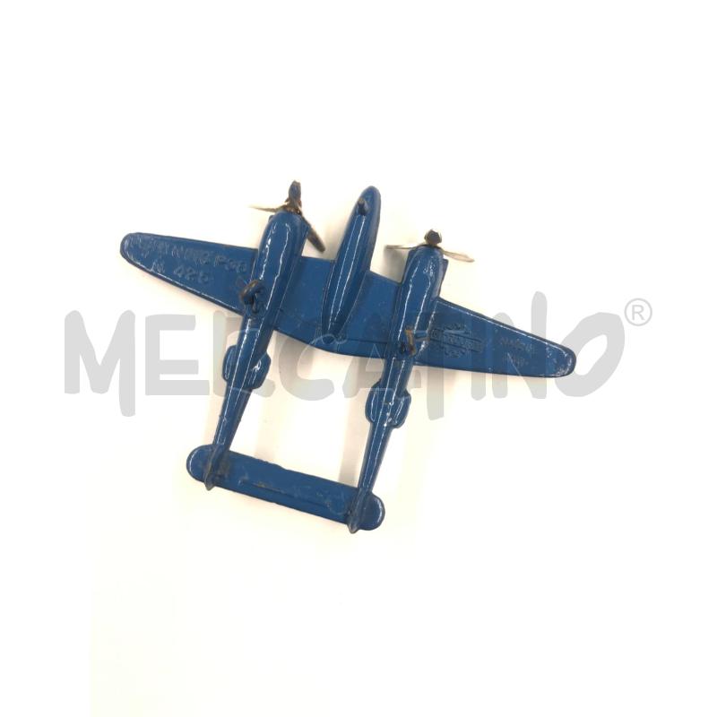 MODELLINO AEREO MERCURY LIGHTNING P38 BLU | Mercatino dell'Usato Roma somalia 3