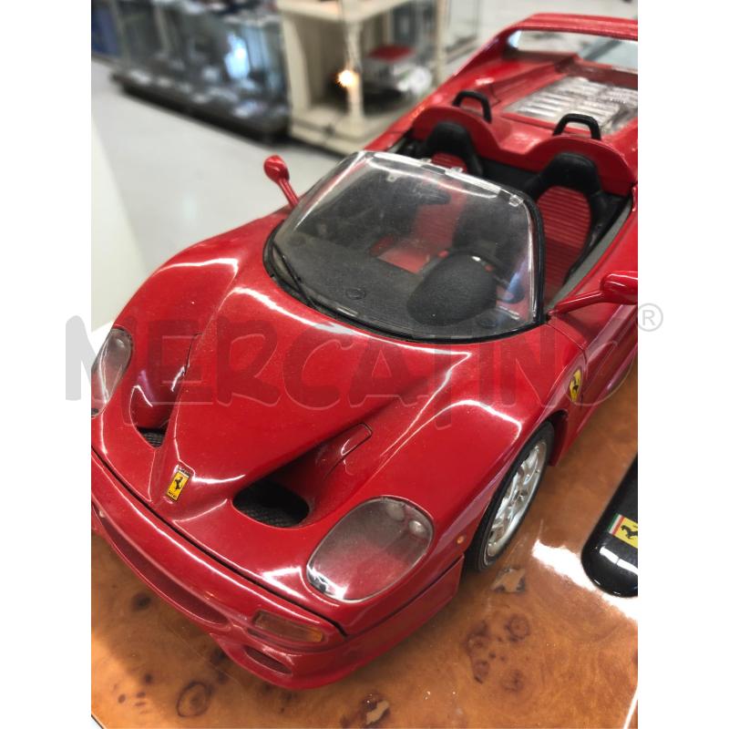 MODELLINO FERRARI BURAGO F50 SPECIAL BASE LEGNO | Mercatino dell'Usato Roma somalia 2