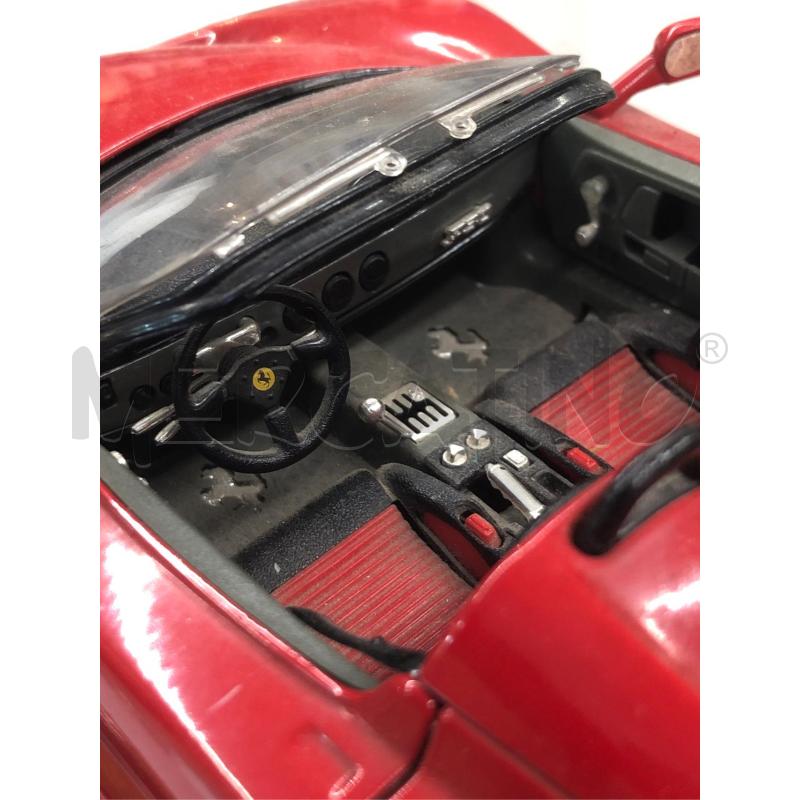 MODELLINO FERRARI BURAGO F50 SPECIAL BASE LEGNO | Mercatino dell'Usato Roma somalia 3