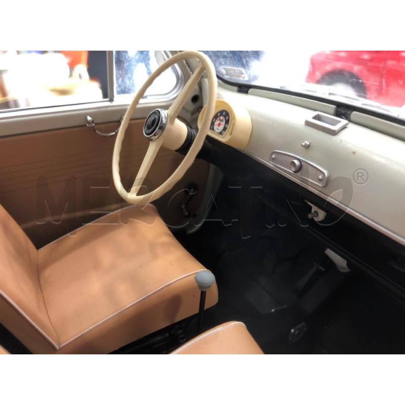 MODELLINO FIAT 600D BIANCA HACHETTE METALLO | Mercatino dell'Usato Roma somalia 3