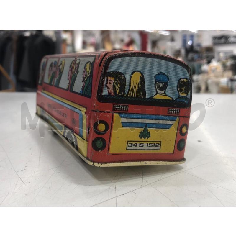 MODELLINO LATTA MINIBUS ROSSO TURKOMALI | Mercatino dell'Usato Roma somalia 3