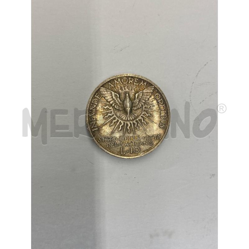 MONETA 10 LIRE SEDE VACANTE 1939 | Mercatino dell'Usato Roma somalia 1