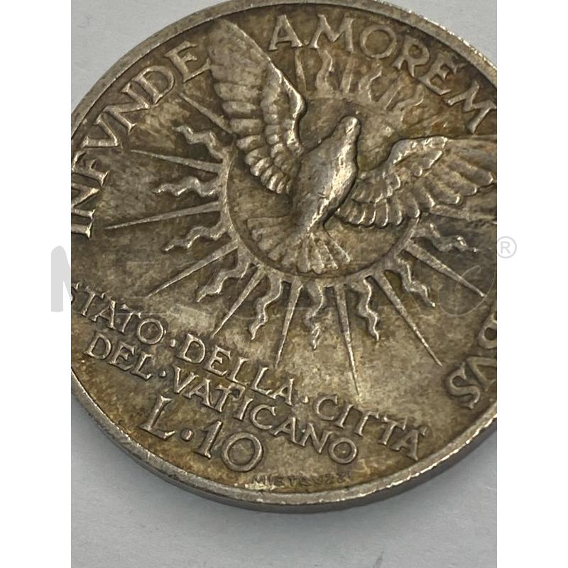 MONETA 10 LIRE SEDE VACANTE 1939 | Mercatino dell'Usato Roma somalia 3