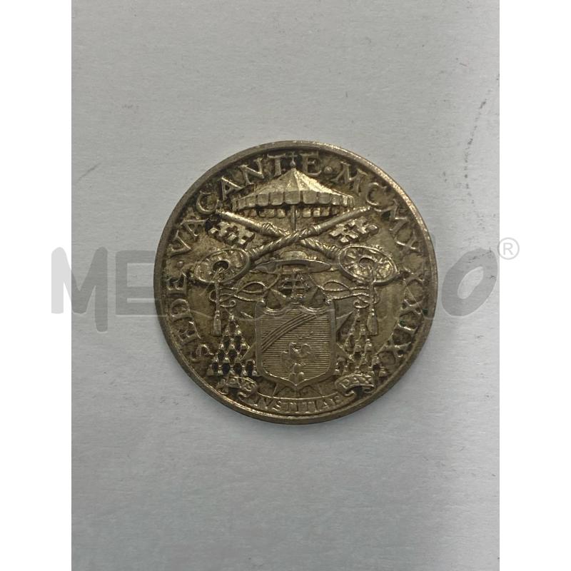 MONETA 5 LIRE SEDE VACANTE 1939 | Mercatino dell'Usato Roma somalia 2