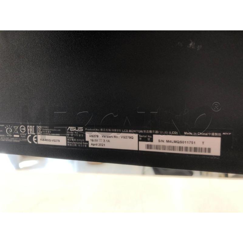 MONITOR GAMING ASUS 27' VG27Q + CAVI L | Mercatino dell'Usato Roma somalia 3
