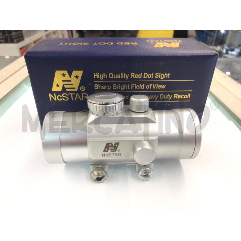NCSTAR 1X45 RIFLE SCOPE T-STYLE RED DOT/SILVER | Mercatino dell'Usato Roma somalia 1