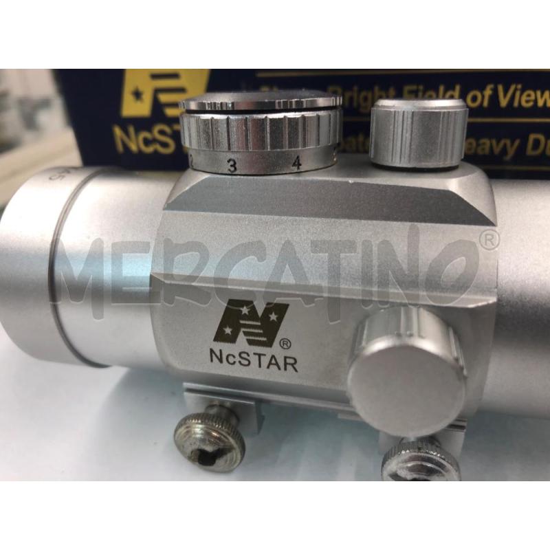 NCSTAR 1X45 RIFLE SCOPE T-STYLE RED DOT/SILVER | Mercatino dell'Usato Roma somalia 2