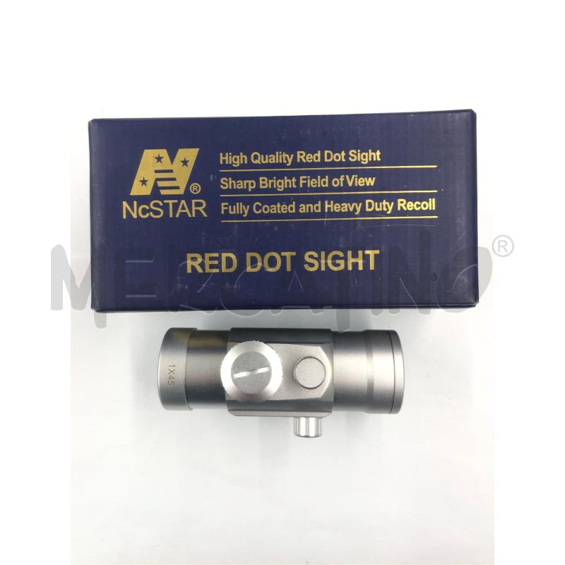 NCSTAR 1X45 RIFLE SCOPE T-STYLE RED DOT/SILVER | Mercatino dell'Usato Roma somalia 4