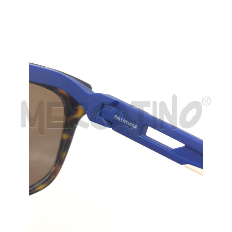 OCCHIALI DONNA BALENCIAGA BB0025S BLU TART | Mercatino dell'Usato Roma somalia 5