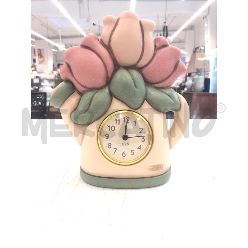 OROLOGIO CER THUN TULIPANI ROSA | Mercatino dell'Usato Roma somalia 1