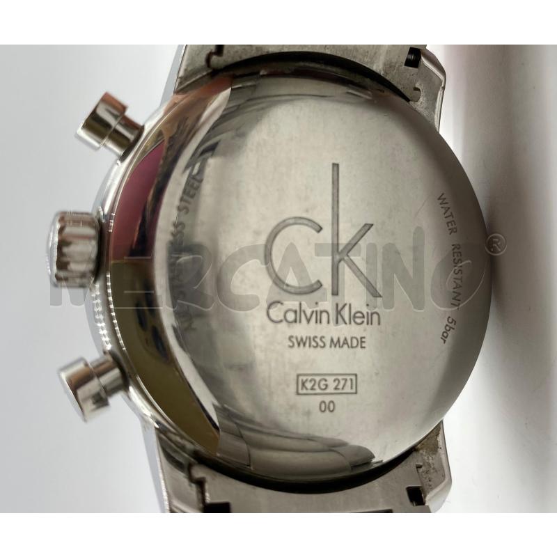 OROLOGIO DA POLSO CALVIN KLEIN CHRONOGRAPH | Mercatino dell'Usato Roma somalia 3