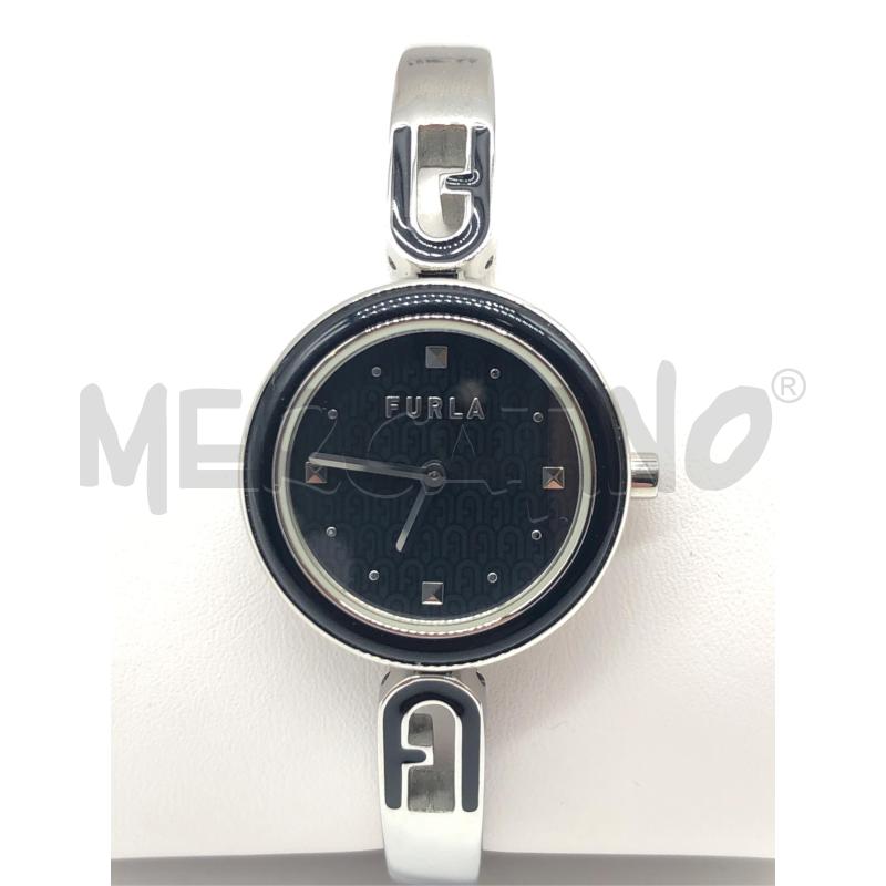 OROLOGIO DA POLSO FURLA NERO CERCHIO  | Mercatino dell'Usato Roma somalia 2